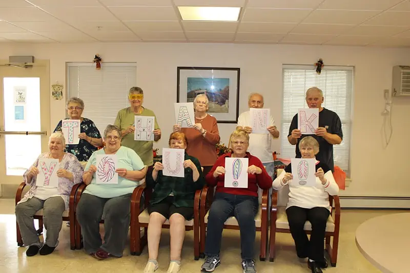 Thank You from Seniors at Covered Bridge